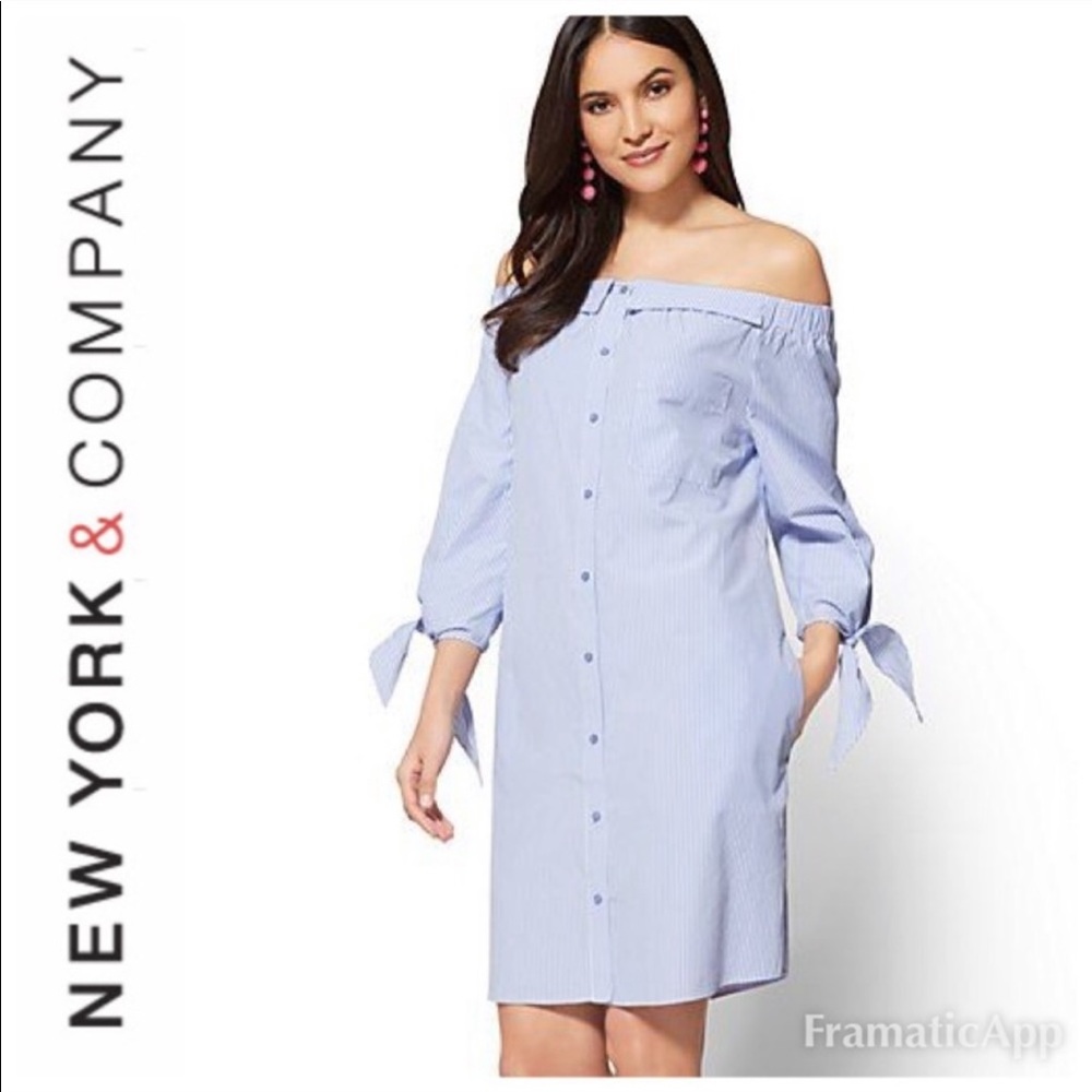 Express off the shoulder dress